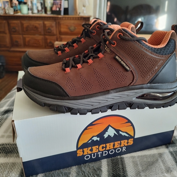 Skechers men's brown boots - Picture 4 of 6